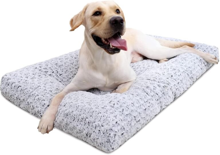 KSIIA Washable Deluxe Fluffy Dog Bed – The 1 Ultimate Comfort for Your Pet 5 KSIIA Washable Deluxe Fluffy Dog Bed