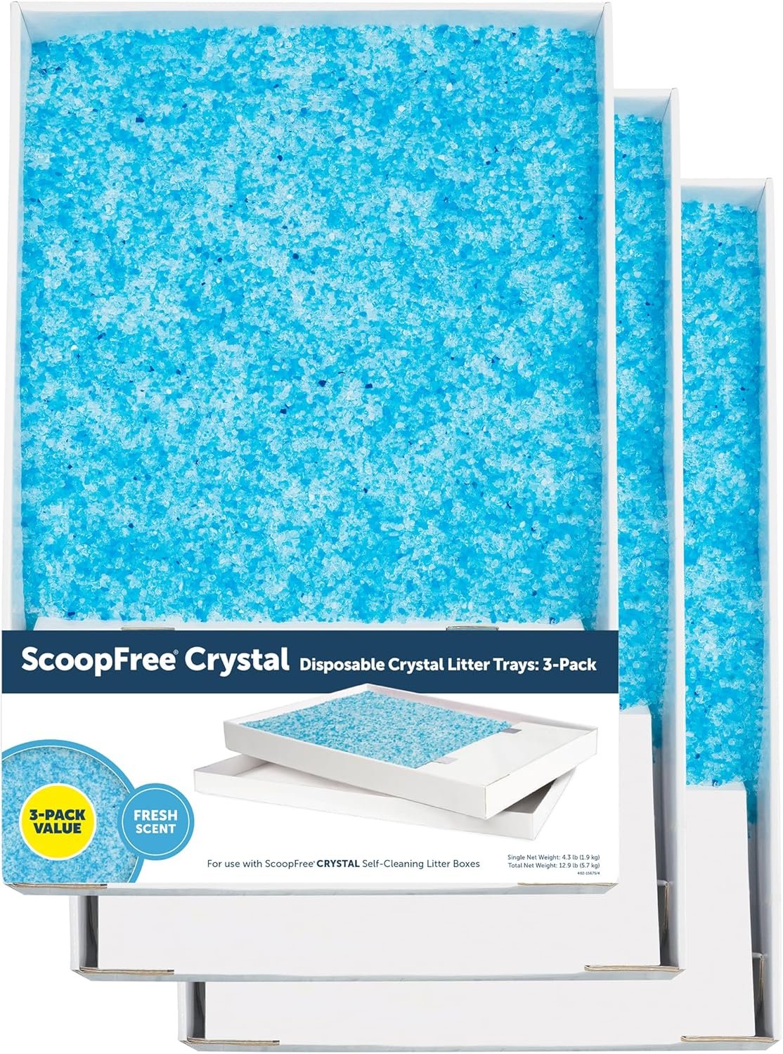 PetSafe ScoopFree Crystal Litter Tray Refills