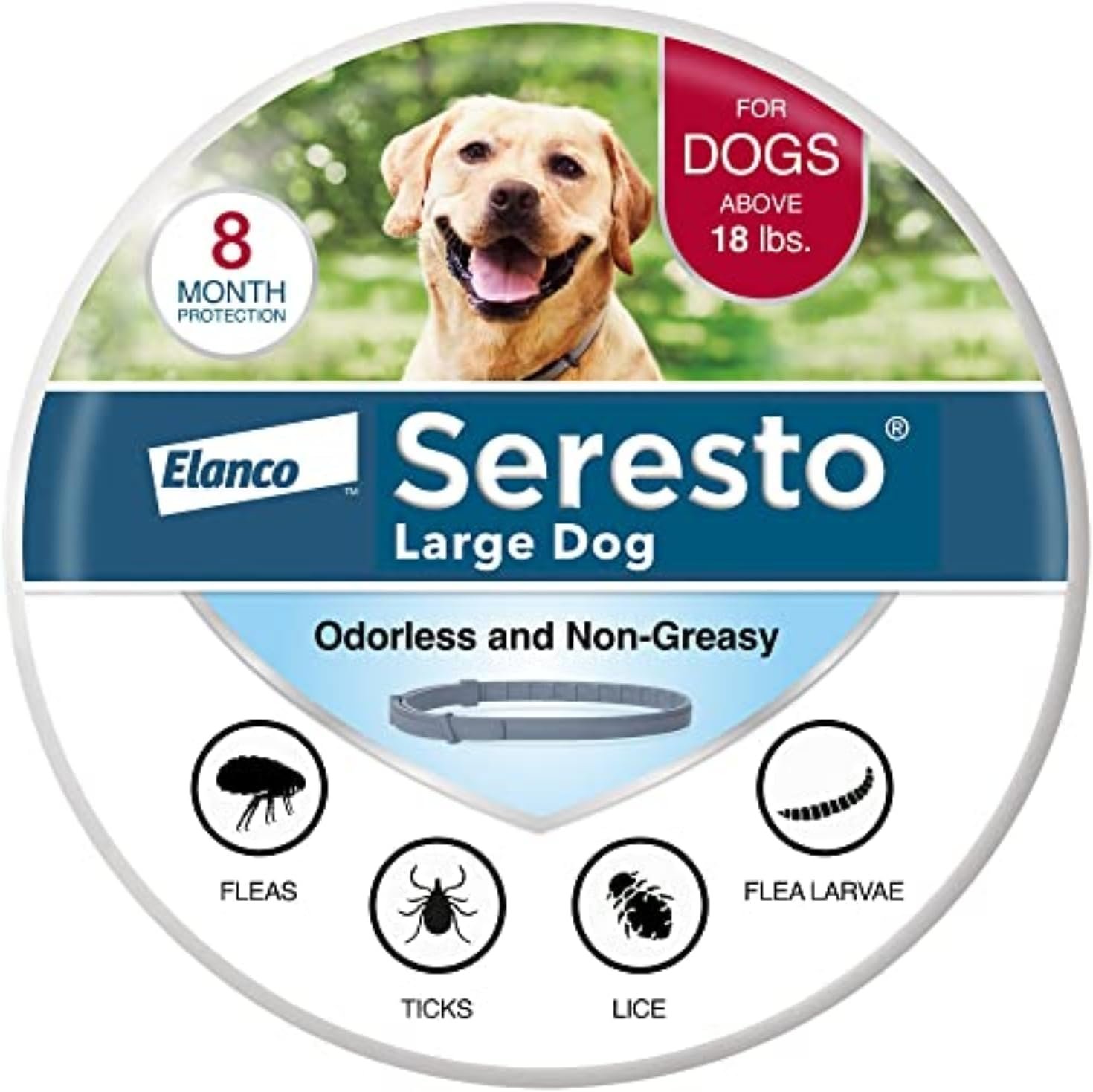Seresto Flea & Tick Treatment and Prevention Collar for Dogs